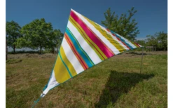 Bent Zip-Canvas Single Verbindbares Sonnensegel 250 X 250 X 250 Cm Türkis -Freien Camping Verkäufe 691805 4862594