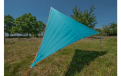 Bent Zip-Canvas Single Verbindbares Sonnensegel 250 X 250 X 250 Cm Türkis -Freien Camping Verkäufe 692213 4862576