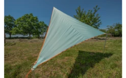 Bent Zip-Canvas Single Verbindbares Sonnensegel 250 X 250 X 250 Cm Türkis -Freien Camping Verkäufe 692585 5021555